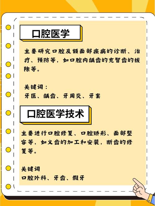 口腔医学与技术,核心区别在哪?