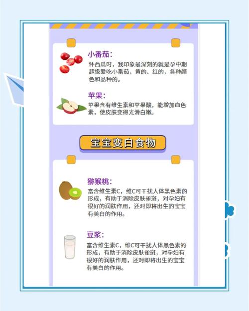 孕期吃什么能帮宝宝养出好皮肤?