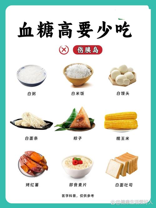 血糖高不能吃哪些食物和水果?
