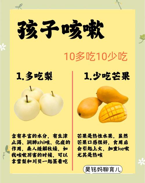 两岁宝宝咳嗽,哪些食物碰不得?
