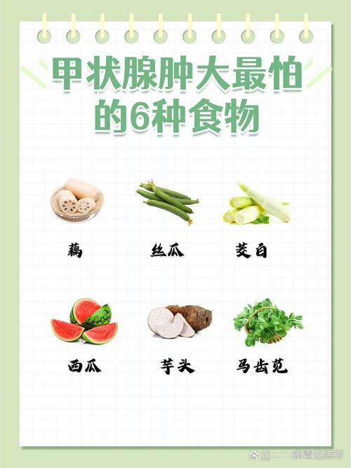 甲状腺囊肿不能吃的6种食物是哪些?