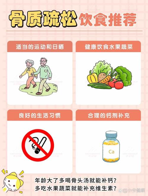骨质疏松吃什么食物能补回来?
