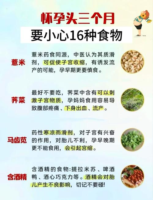 怀孕初期禁忌食物清单有哪些?
