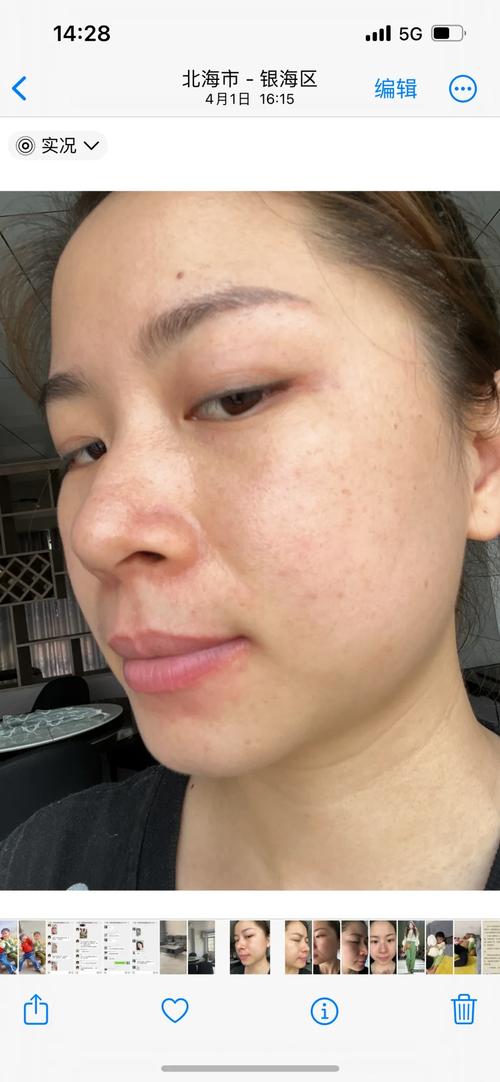 天生白皮还是保养有道?