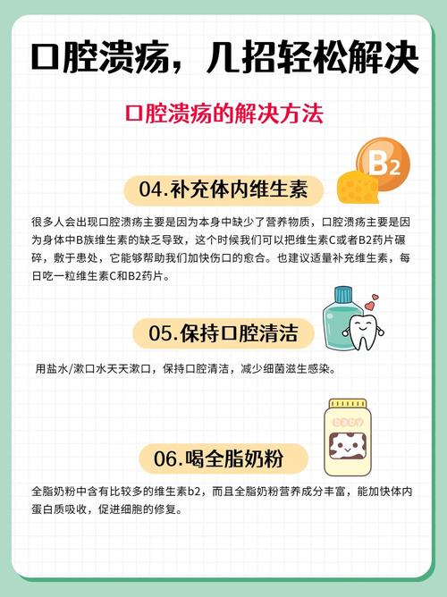 化疗后出现口腔溃疡怎么办