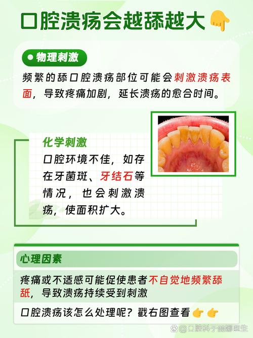 口腔溃疡为何总反复长?