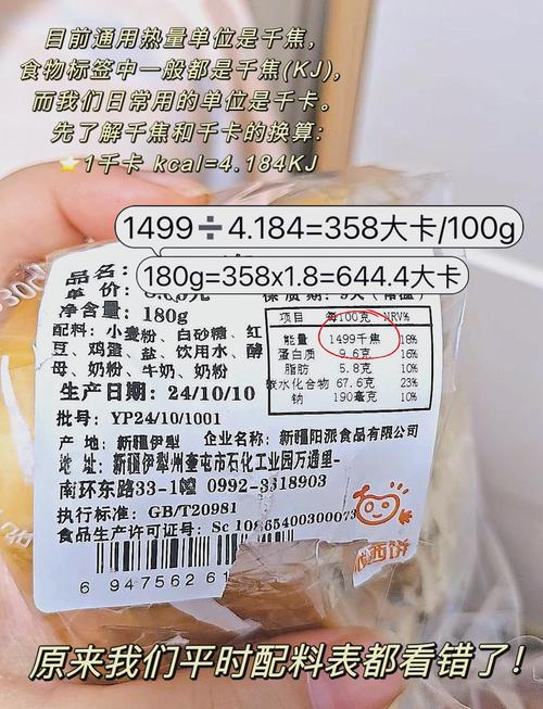 2000千焦热量对应多少食物?