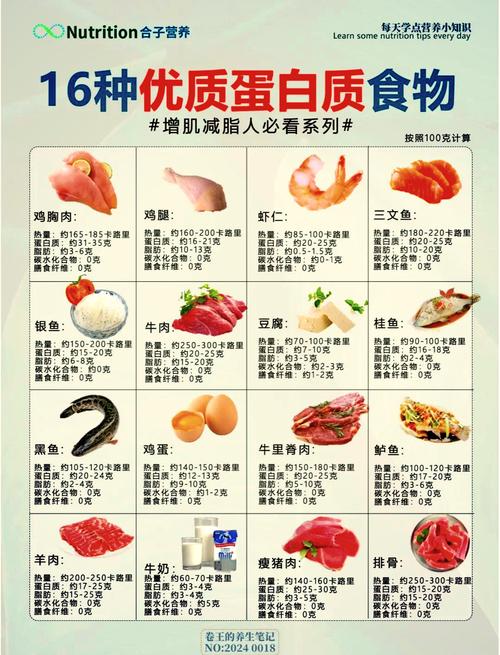 高蛋白食物有哪些?