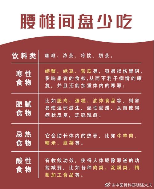 腰椎间盘突出,吃什么食物能缓解?