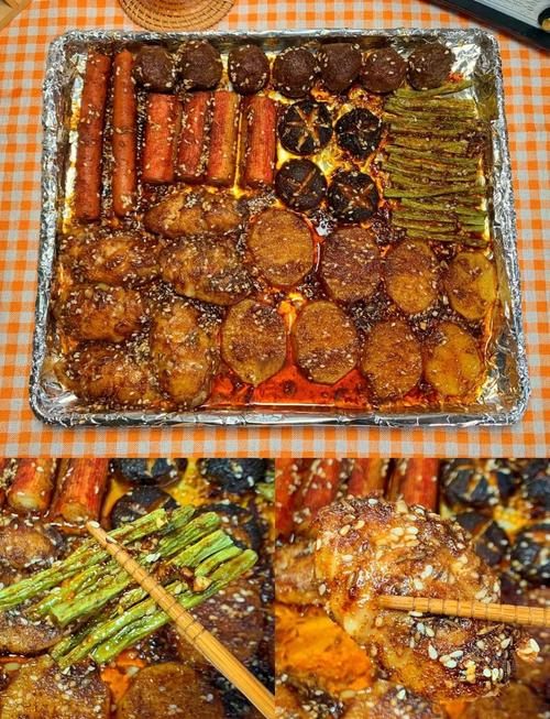 自己在家烧烤,该备哪些食物?