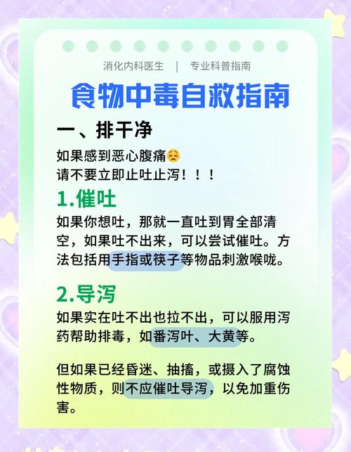 食物中毒后如何紧急处理?