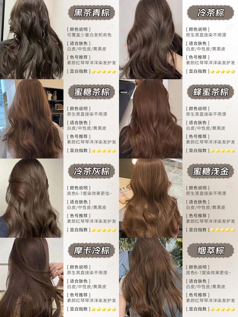 皮肤黄染时,染什么发色能显白?