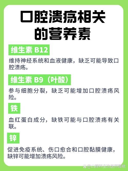 口腔溃疡真是缺维生素导致的吗?