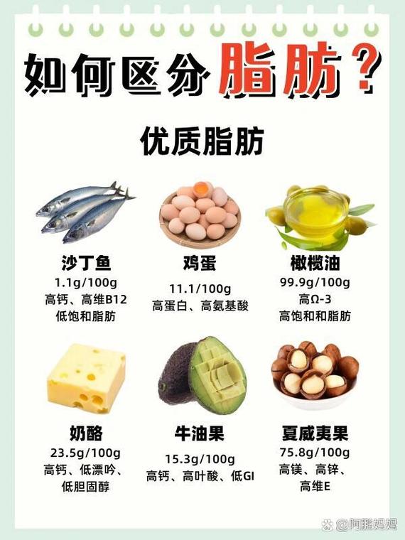 高脂肪食物有哪些?