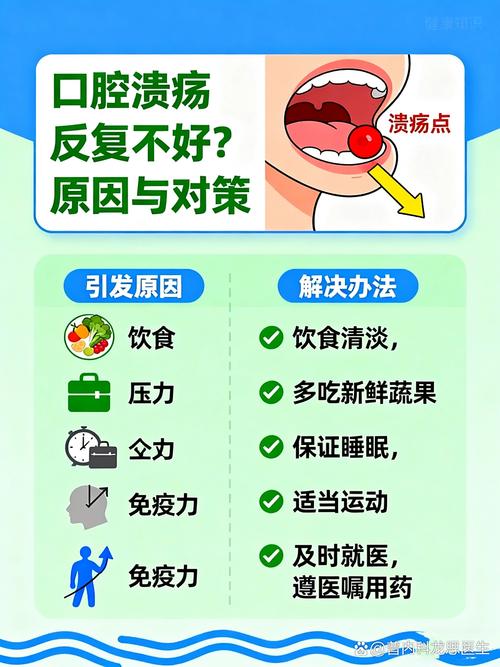 口腔溃疡为什么一直不好