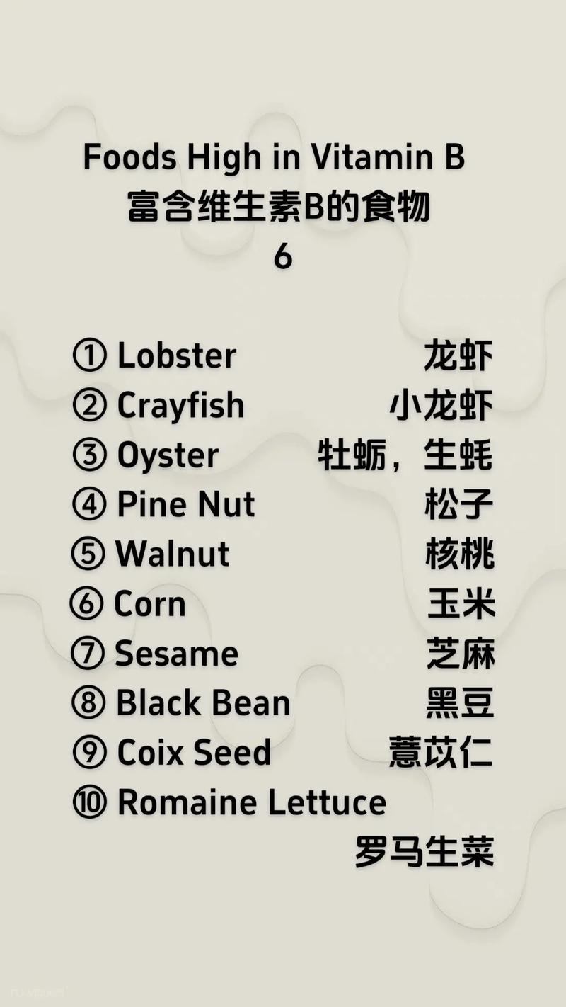 含维生素b1的食物有哪些