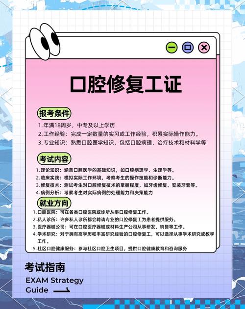 口腔修复工三级证书,到底有啥用?