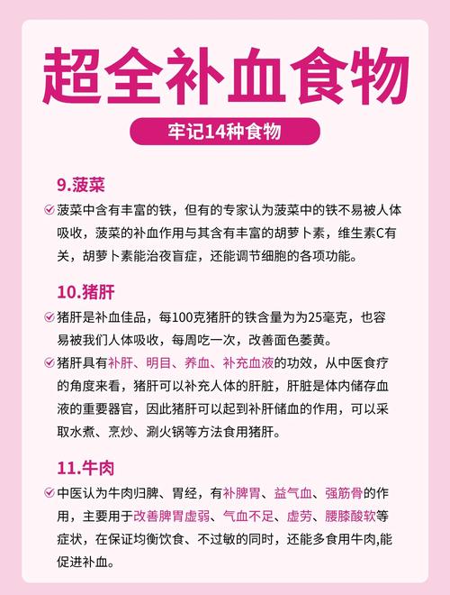 儿童补气血,哪些食物最有效?