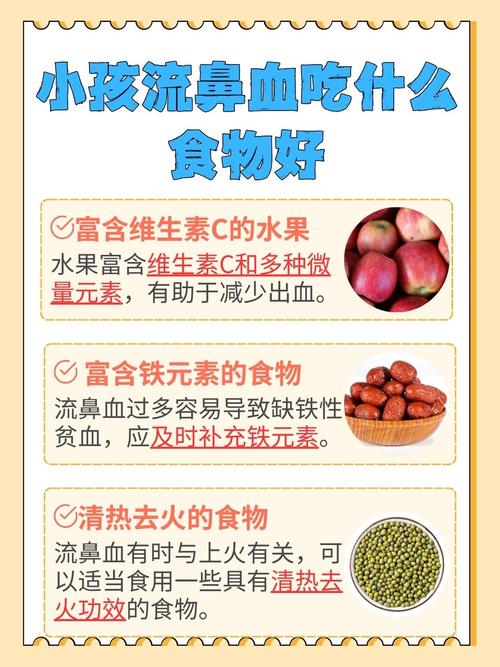 宝宝流鼻血吃什么能快速止血?