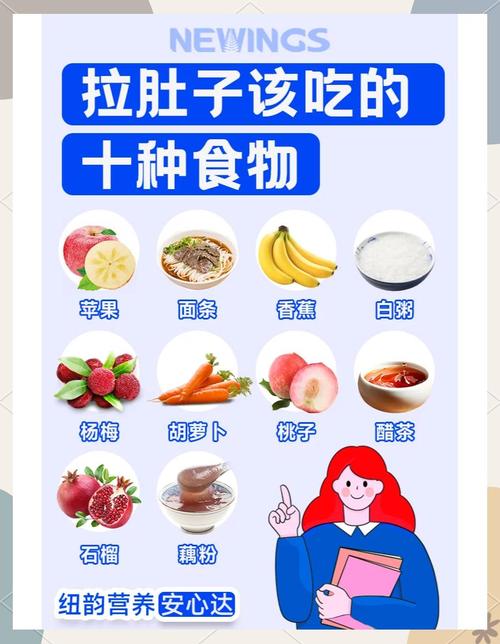 大人拉肚子吃什么食物好