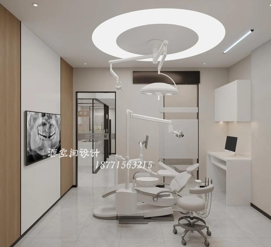 低端口腔诊所装修图片,为何也能显高级?
