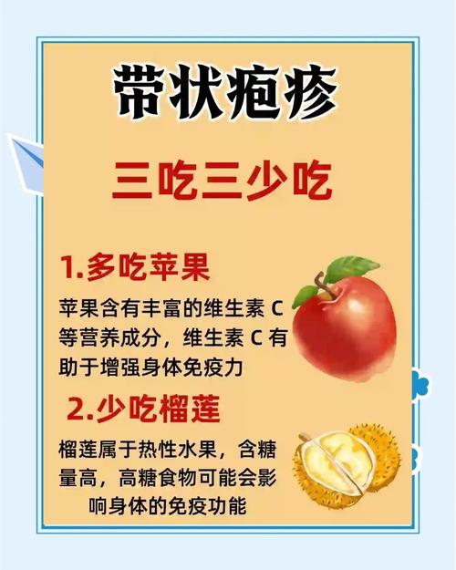 带状疱疹饮食禁忌有哪些?