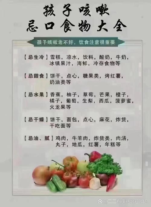 宝宝感冒咳嗽,这些食物能吃吗?