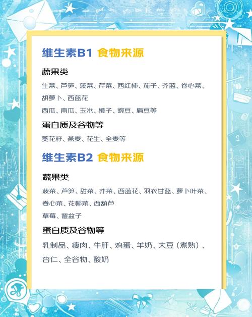 哪些食物富含维生素B1?