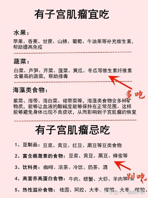 子宫肌瘤吃什么食物最好?