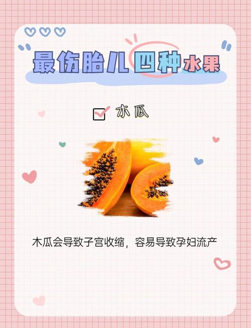 孕妇禁食哪些食物水果?