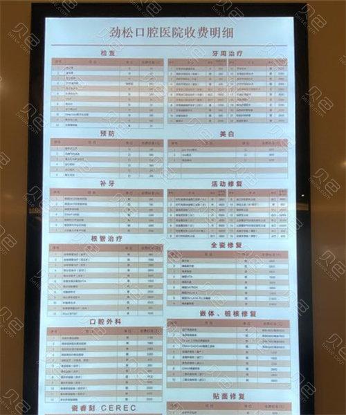 劲松口腔医院收费贵不贵?