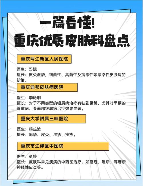 重庆皮肤病医院哪家好?专业靠谱怎么选?