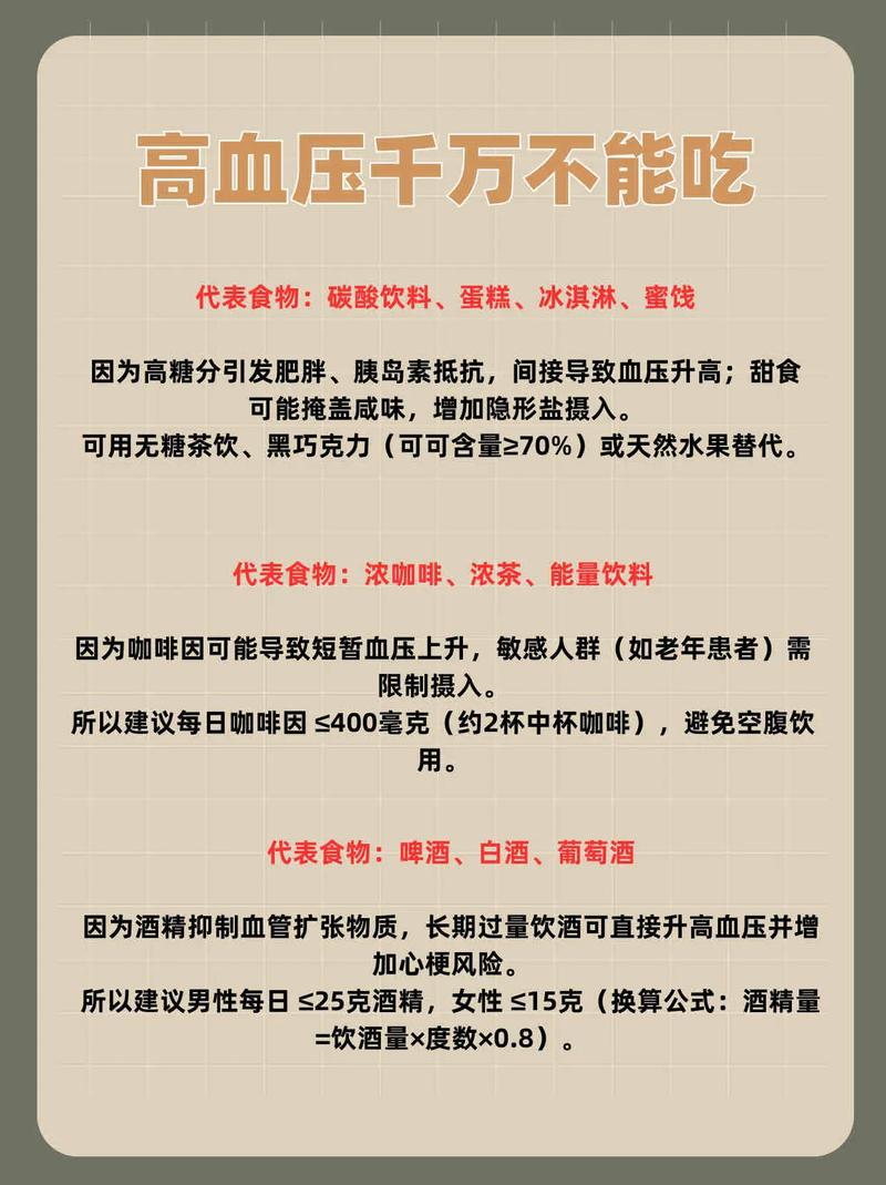 高血压患者这十大食物真的一口都不能吃?
