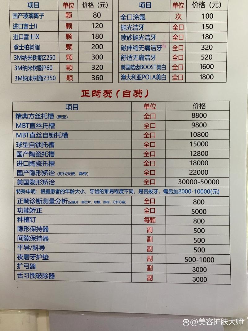 邯郸贝洁口腔收费贵么