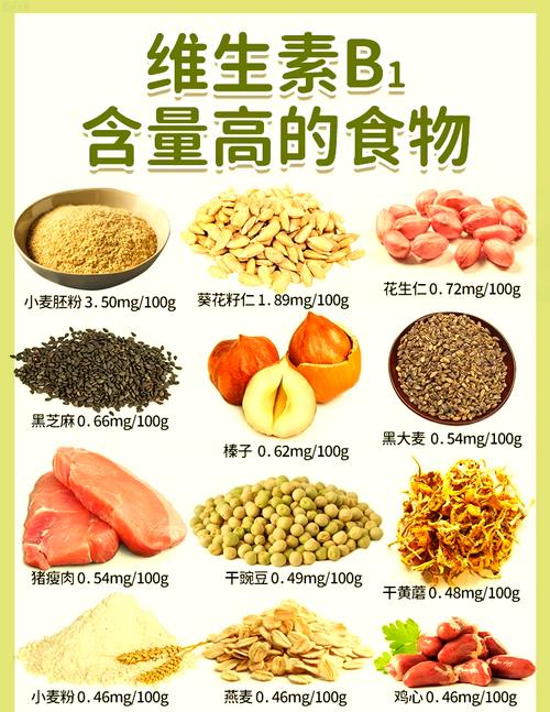 哪些食物富含维生素和矿物质?