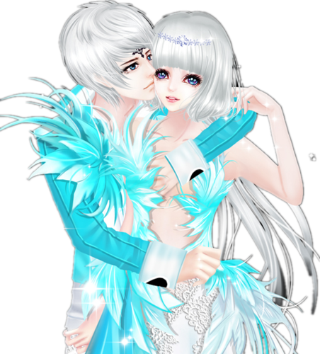 qq透明皮肤情侣素材哪里找？