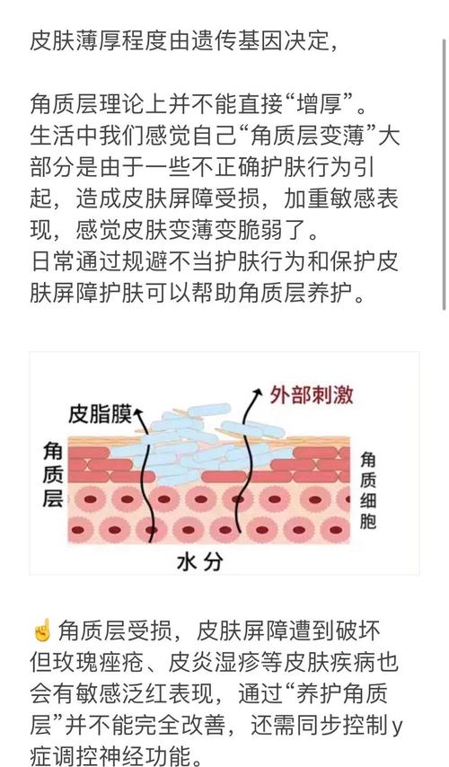如何安全有效增厚皮肤角质层?