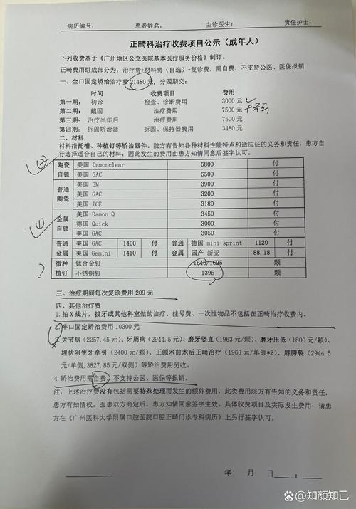 天坛口腔正畸价格具体是多少？