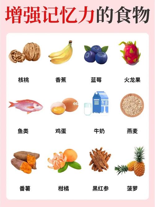 哪些食物能增强记忆力?