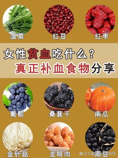 贫血多吃含什么食物能补?