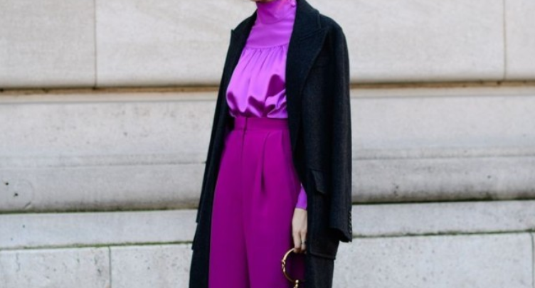 皮肤黑适合深紫色吗?