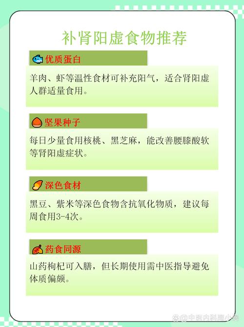 肾阳虚男性该吃哪些食物调理?
