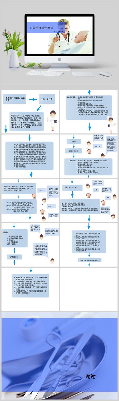 口腔护理操作流程口述