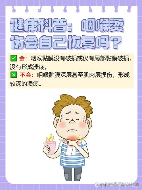 吃过烫食物喉咙被烫到