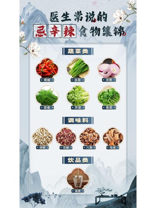 辛辣刺激性食物具体指哪些?