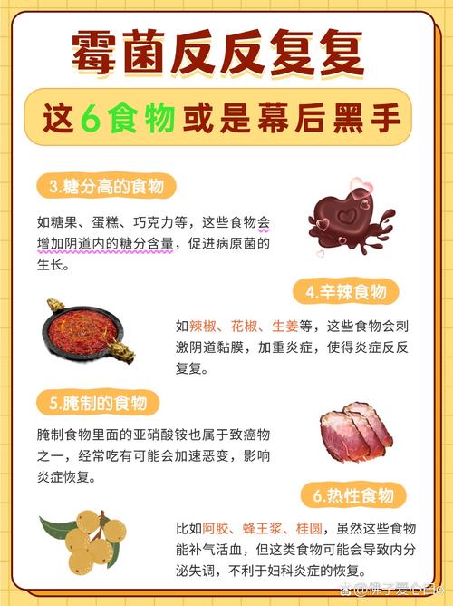 宫颈炎不能吃哪些食物