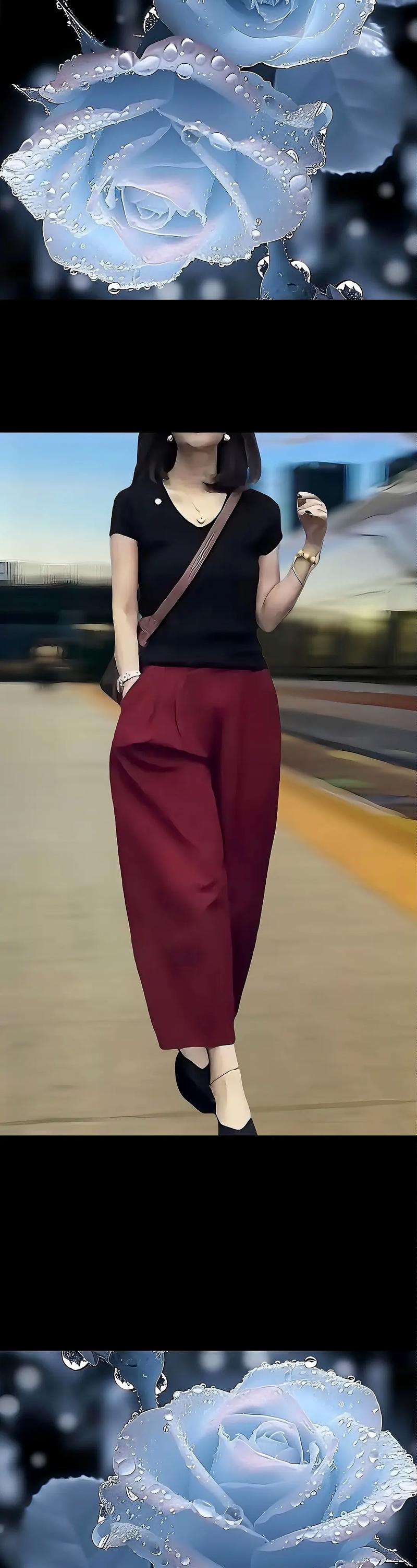 皮肤黑穿酒红色好看吗