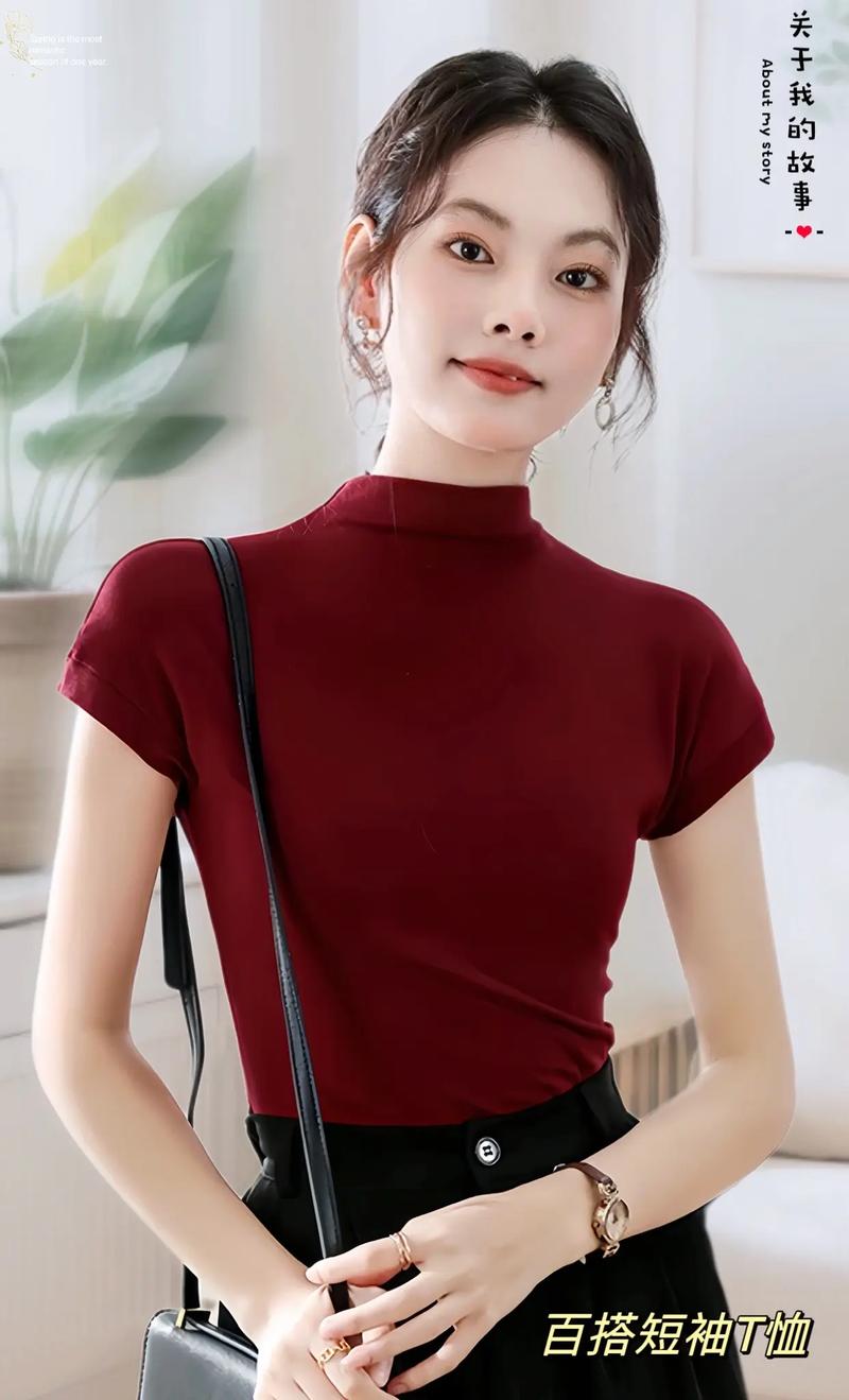 皮肤黑穿酒红色好看吗