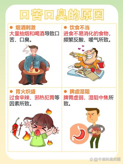 口苦口臭吃什么食物能快速缓解?